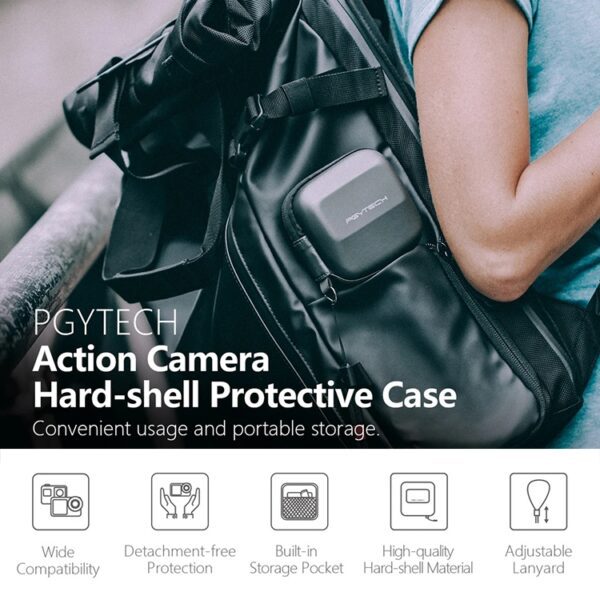 PGYTECH P-GM-127 Hard Shell Protective Case for DJI Osmo Action - Image 4