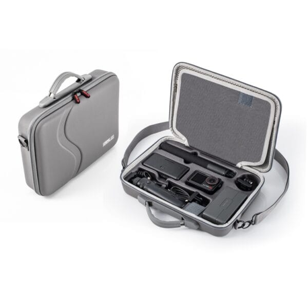 For DJI Osmo Action 5 Pro STARTRC Portable Handbag Shoulder PU Storage Bag