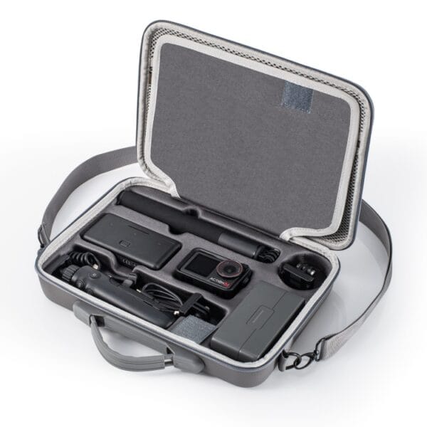 For DJI Osmo Action 5 Pro STARTRC Portable Handbag Shoulder PU Storage Bag - Image 7