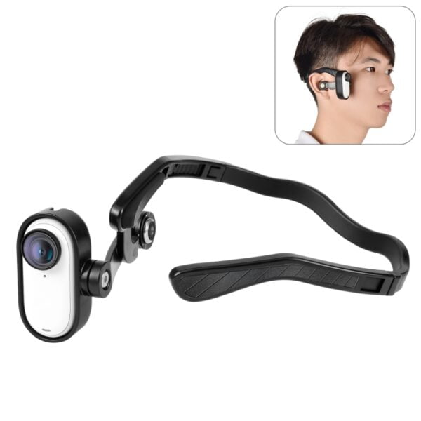 For Insta360 GO 3 PULUZ Magnetic POV Holder Head Mount - Image 11