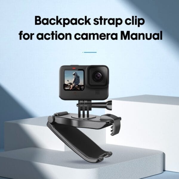 STARTRC 360 Degree Rotation Backpack Fixed Clip Belt Bracket - Image 2
