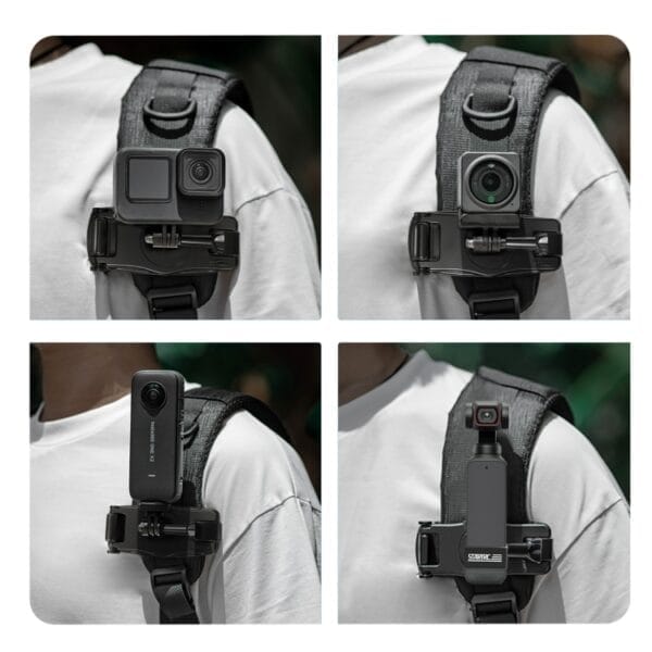 STARTRC 360 Degree Rotation Backpack Fixed Clip Belt Bracket - Image 6