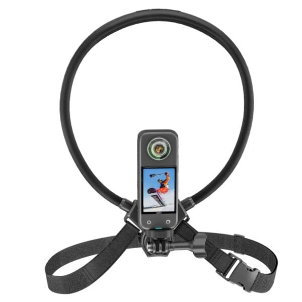 STARTRC Lazy Adjustable Neck Vlog FPV POV Bracket with Chest Strap for DJI / GoPro / Insta360 Action Cameras / Smartphones - Image 9