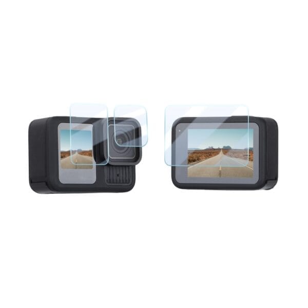 For GoPro HERO13 Black Sunnylife 3 in 1 Lens Protector Front and Rear Screen Tempered Glass Films - Image 2