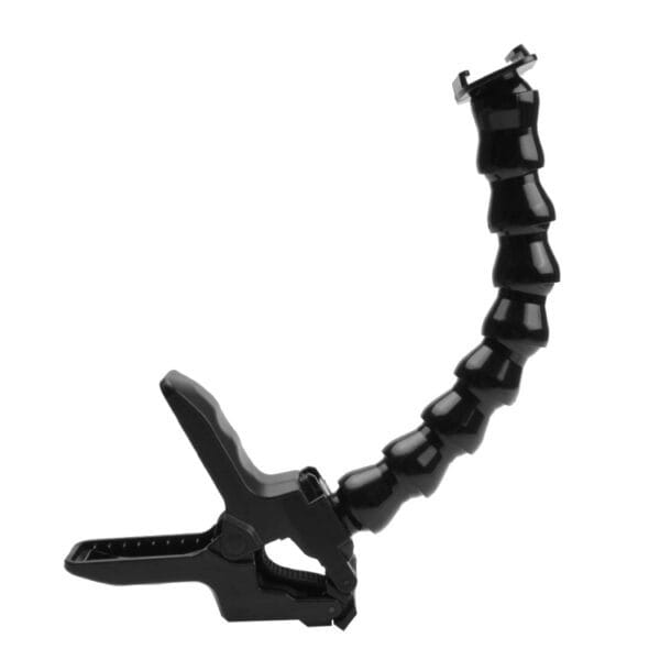PULUZ Action Sports Cameras Jaws Flex Clamp Mount for GoPro Hero12 Black / Hero11 /10 /9 /8 /7 /6 /5, Insta360 Ace / Ace Pro, DJI Osmo Action 4 and Other Action Cameras - Image 2