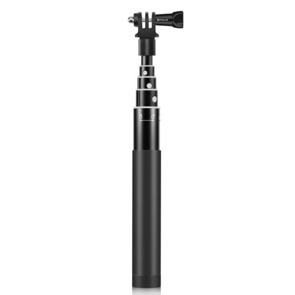 PULUZ 73.5cm Metal Selfie Stick Monopod with Invisible Adapter Base & Screw for Insta360 One RS / X2 / X3 - Image 2