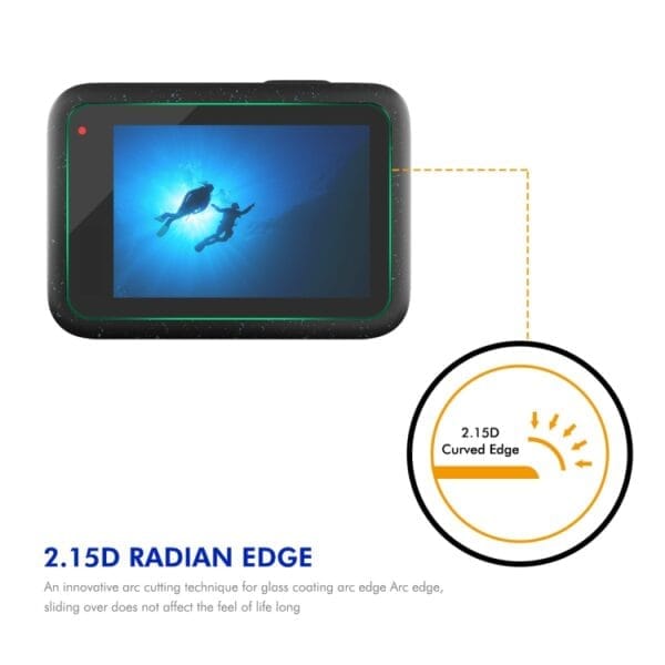 ENKAY 0.2mm 9H Tempered Glass Screen Protector Front ＆ Back Camera Film - Image 3