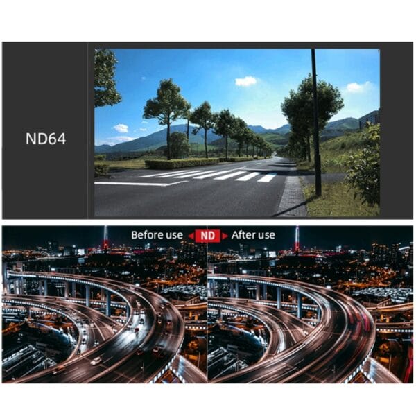 JSR KB Series STAR+CPL+NIGHT+ND8+ND16+ND32 Lens Filter for GoPro HERO13 Black /12 Black /11 Black /10 Black /9 Black - Image 8