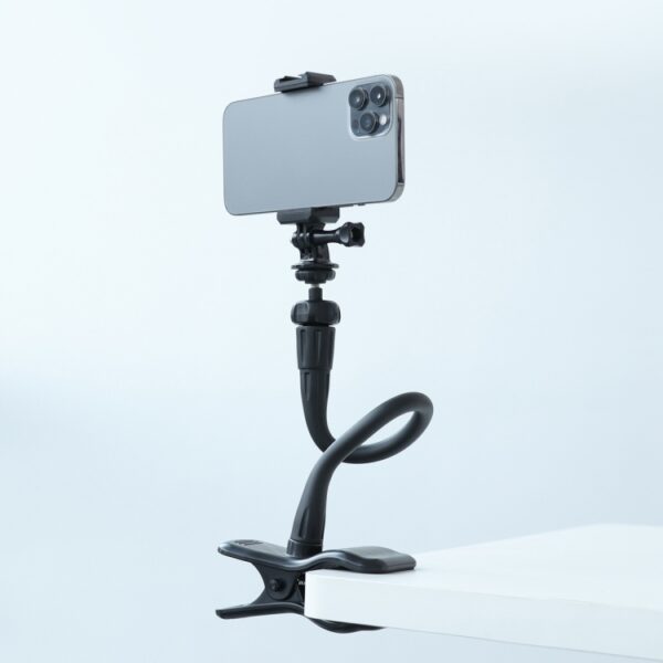 Flexible Arm Desktop Rod Action Camera Phone Holder Stand - Image 6