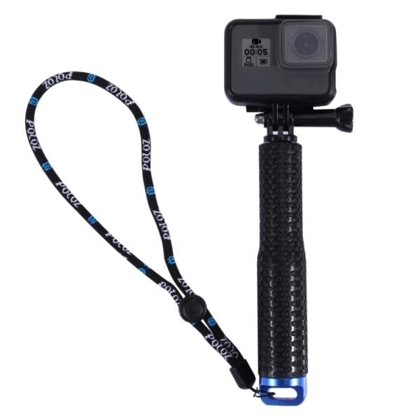 PULUZ Handheld Extendable Pole Monopod for GoPro, Insta360, DJI and Other Action Cameras, Length: 19-49cm - Image 4
