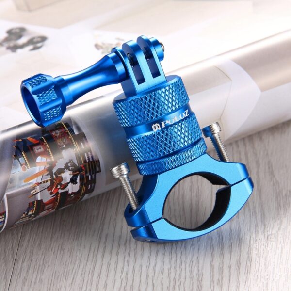 PULUZ 360 Degree Rotation Bike Aluminum Handlebar Adapter Mount with Screw for GoPro, Insta360, DJI and Other Action Cameras, AE Stock (Blue), US Stock (Red), China Stock (Red), US Stock (Blue), China Stock (Blue), US Stock (Black), China Stock (Black)... - Image 13