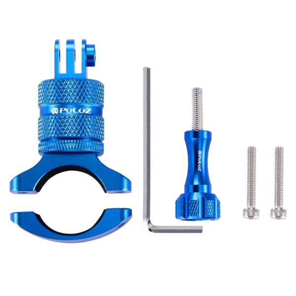 PULUZ 360 Degree Rotation Bike Aluminum Handlebar Adapter Mount with Screw for GoPro, Insta360, DJI and Other Action Cameras, AE Stock (Blue), US Stock (Red), China Stock (Red), US Stock (Blue), China Stock (Blue), US Stock (Black), China Stock (Black)... - Image 7