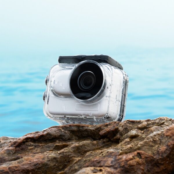 For Insta360 GO 3 PULUZ 60m Underwater Waterproof Housing Case with Base Adapter & Screw, Waterproof Housing Case - Image 8