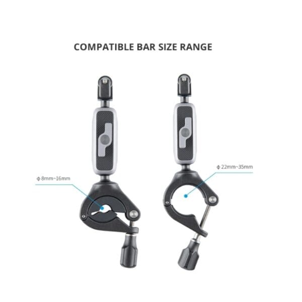 PGYTECH Action Camera Handlebar Mount For Insta360 ONE / ONE R / OSMO Action / GoPro - Image 2