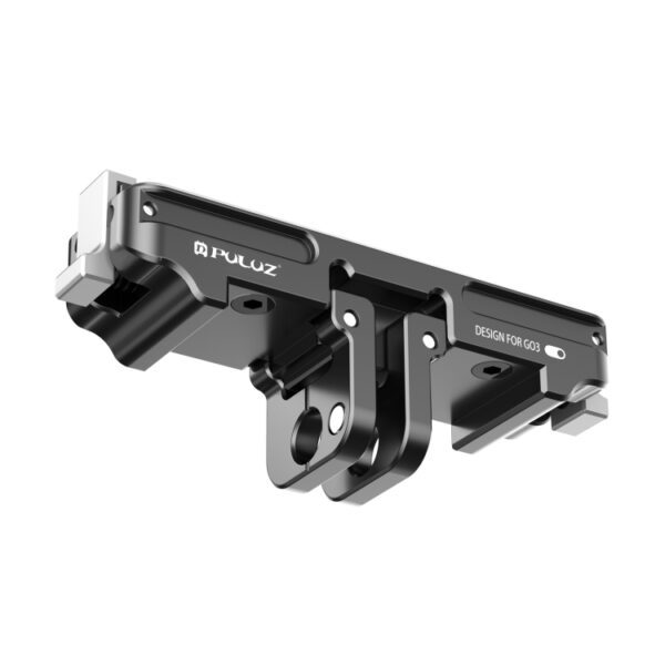 For Insta360 GO3 PULUZ Magnetic Aluminum Alloy Quick Release Base Mount, For Insta360 GO3 / GO 3S CNC - Image 2