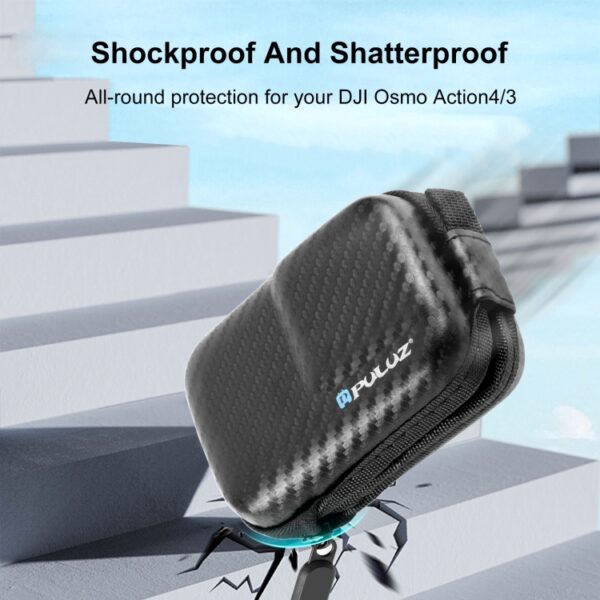 For DJI Osmo Action 4 / 3 PULUZ Mini Body Bag Portable EVA Storage Bag, For DJI Osmo Action 5 Pro / 4 / 3 - Image 6